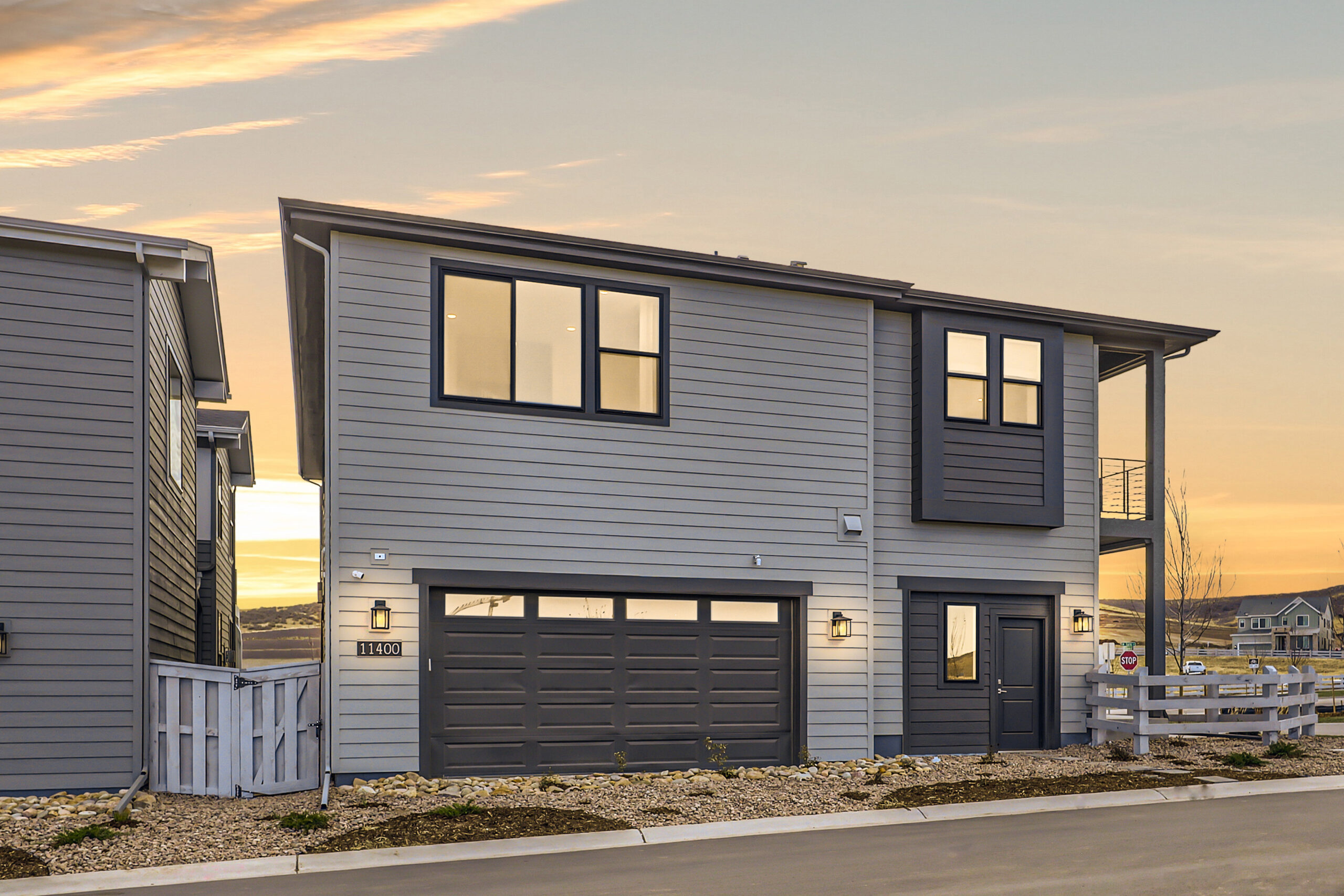 Maya Model Home Exterior - Back