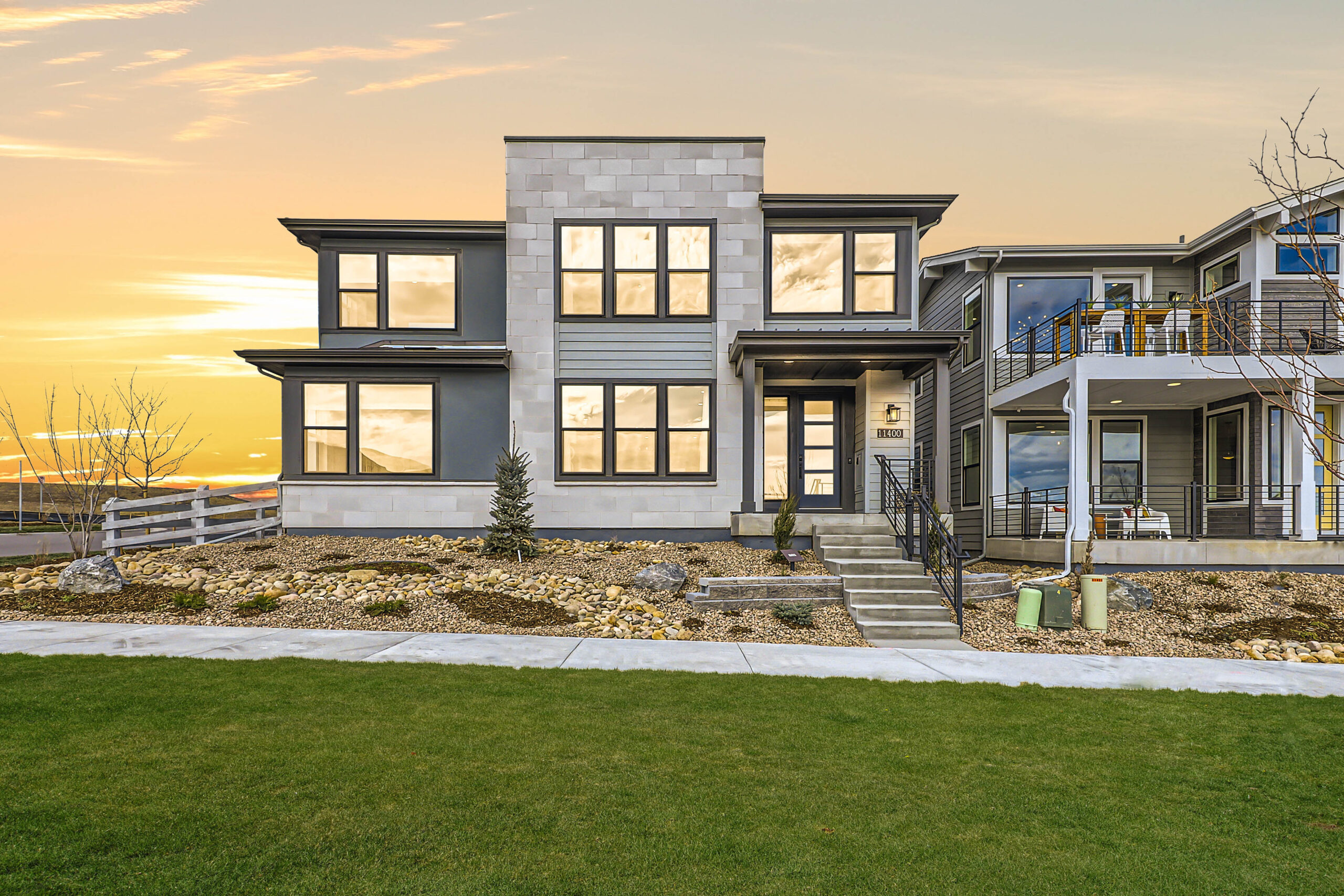 Maya Model Home Exterior - Front